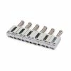 Saddles For Hardtail Bridge, Chrome, Set Of 6 - StewMac