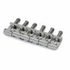 Traditional Tremolo Saddles For Strat, Chrome, Set Of 6 - StewMac