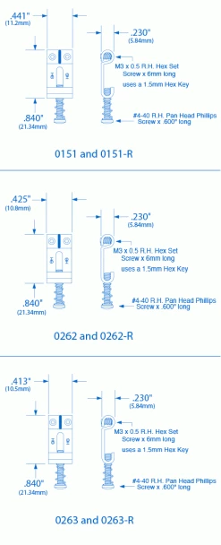 Highwood Contoured Vintage Saddles For Strat - Set Of 6 - StewMac -Strings + Accessories Shop 0151 spec