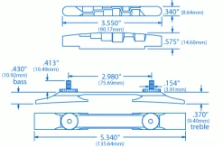 Archtop Guitar Bridge - StewMac 7 Archtop Guitar Bridge - StewMac -Strings + Accessories Shop 0193 1spec