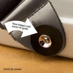 Strap Stoppers - 4 Pack - StewMac 10 Strap Stoppers - 4 Pack - StewMac -Strings + Accessories Shop 0224 5 installed on silver with arrow 440