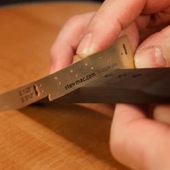 Acoustic Guitar Bridge Template - StewMac -Strings + Accessories Shop 0672 3 inuse 2400px