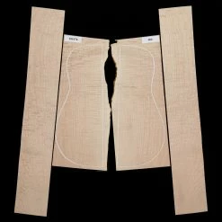 Flame Big Leaf Maple Back + Side Set - 006 - StewMac
