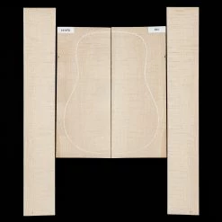 Flame Big Leaf Maple Back + Side Set - 011 - StewMac