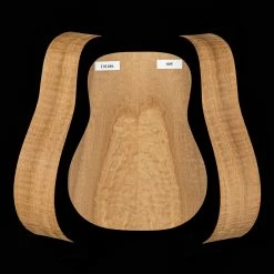 Figured Sapele Joined Back + Bent Side Set For Dreadnought Guitar - 005 - StewMac