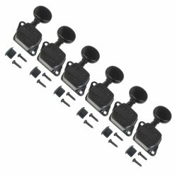 Kluson 6-In-Line Plus Series Tuners - StewMac -Strings + Accessories Shop 101986 black set of 6 3000