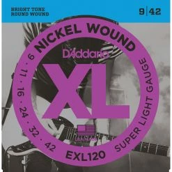 D'Addario XL Nickel Wound Electric Guitar Strings - StewMac -Strings + Accessories Shop 10557 5 1800