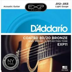 D'Addario EXP 80/20 Bronze Wound Acoustic Guitar Strings - StewMac