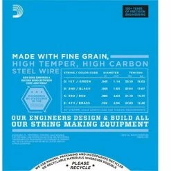 D'Addario Nickel Wound Short Scale Bass Strings - StewMac -Strings + Accessories Shop 10825 3 440