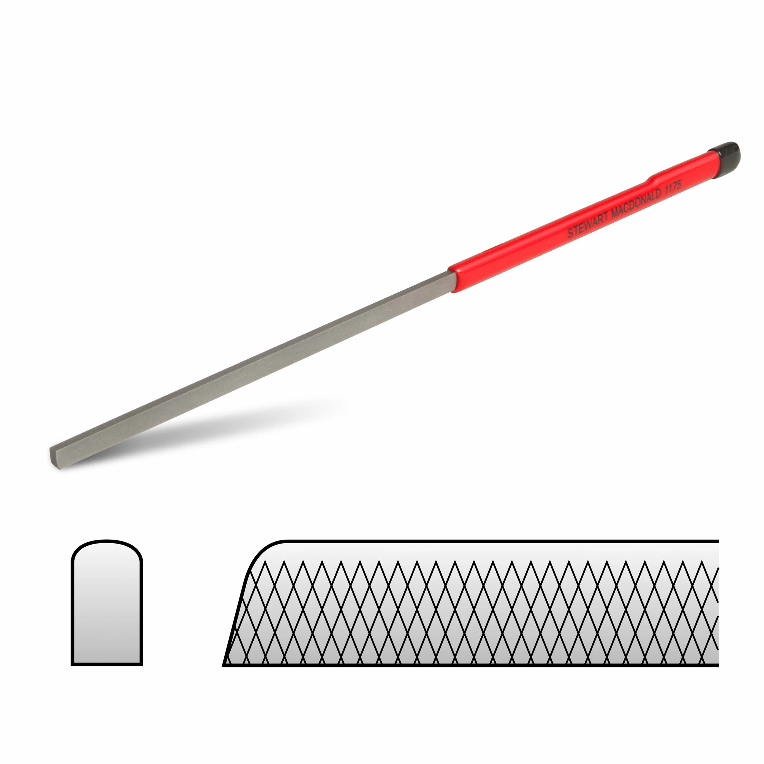 Fret End Dressing File - StewMac 3 Fret End Dressing File - StewMac - Image 3