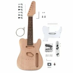 Mini T-Style Electric Guitar Kit - StewMac -Strings + Accessories Shop 12258 2 3000