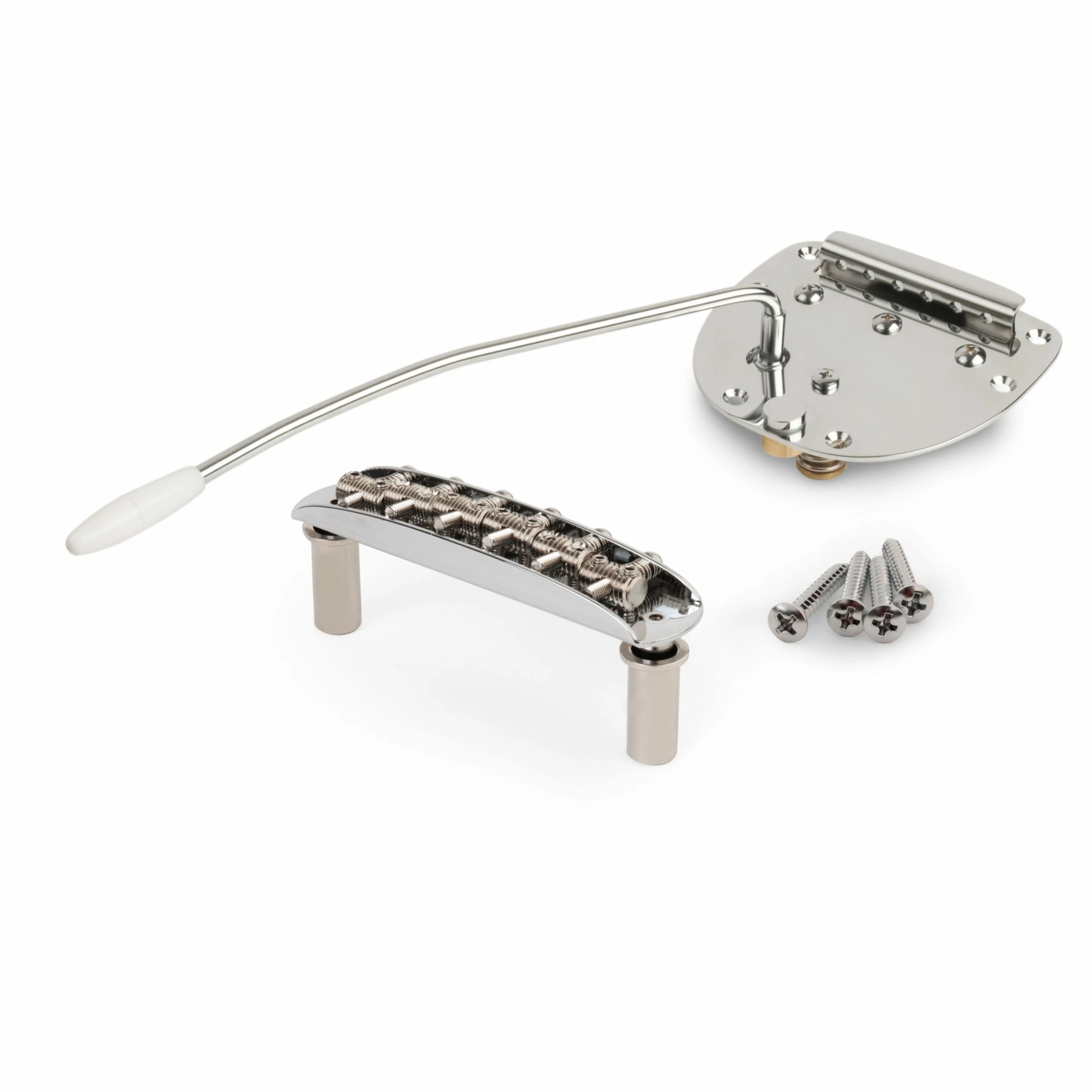 Golden Age Bridge And Tremolo For Jaguar/Jazzmaster - StewMac 1 Golden Age Bridge And Tremolo For Jaguar/Jazzmaster - StewMac