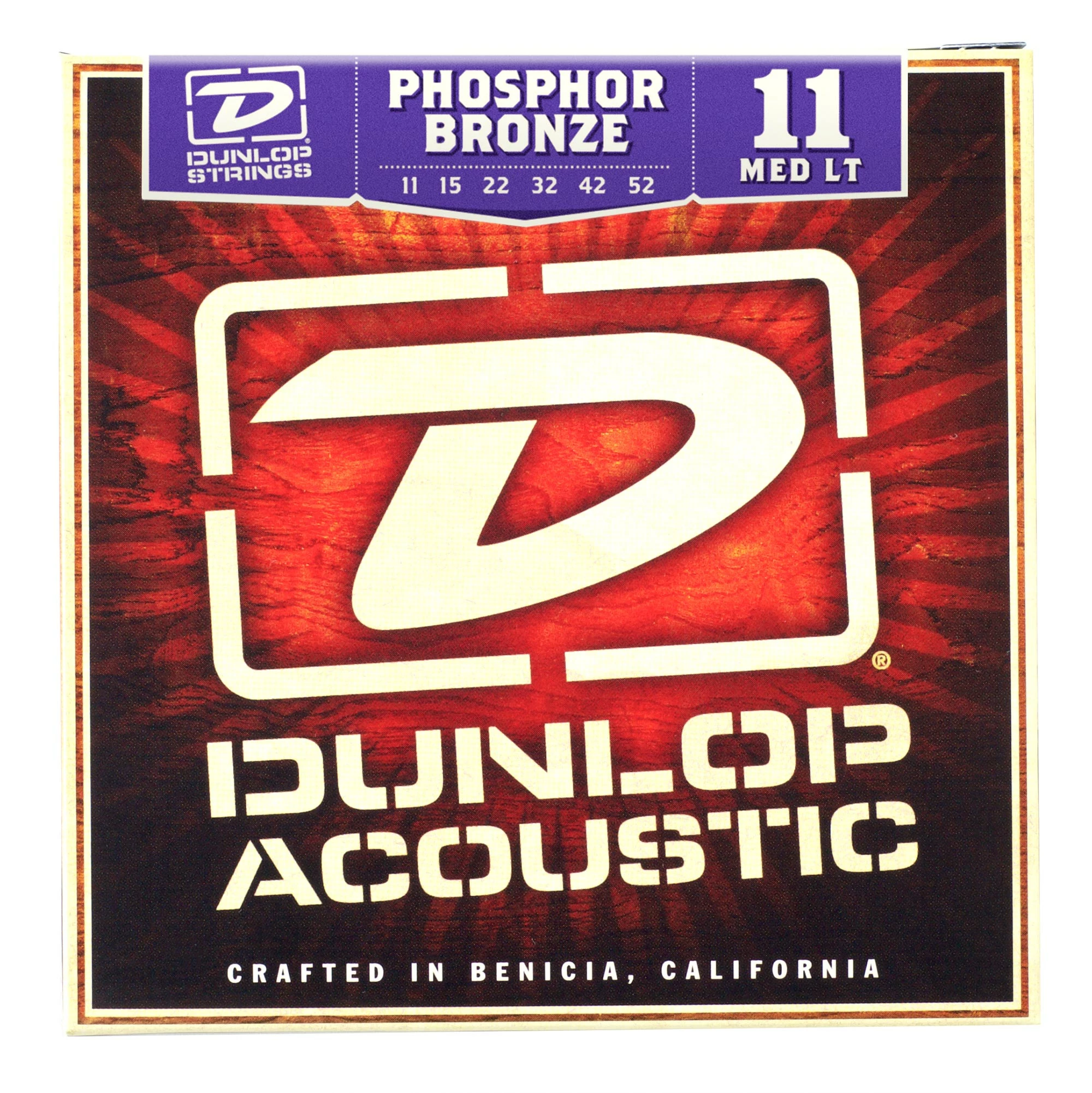 Dunlop Phosphor Bronze Acoustic Guitar Strings - StewMac 1 Dunlop Phosphor Bronze Acoustic Guitar Strings - StewMac