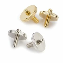 Aluminum Archtop Bridge Post And Thumbwheel Set - StewMac