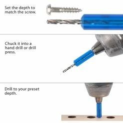 Depth-stop Drill Bits - StewMac 5 Depth-stop Drill Bits - StewMac -Strings + Accessories Shop 1710 3 steps 2900px