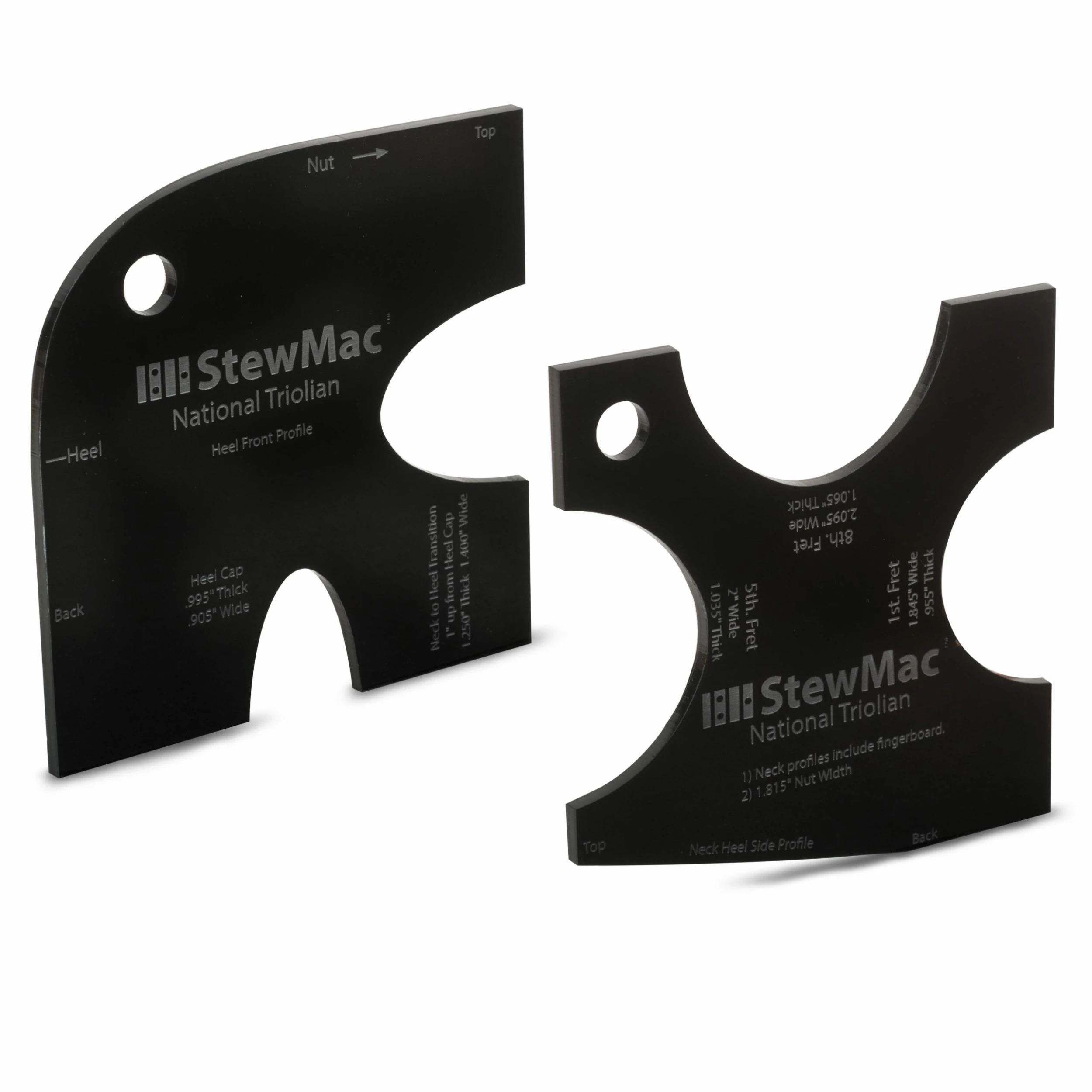 Neck Shaping Templates For Acoustic Guitar - StewMac 6 Neck Shaping Templates For Acoustic Guitar - StewMac - Image 6