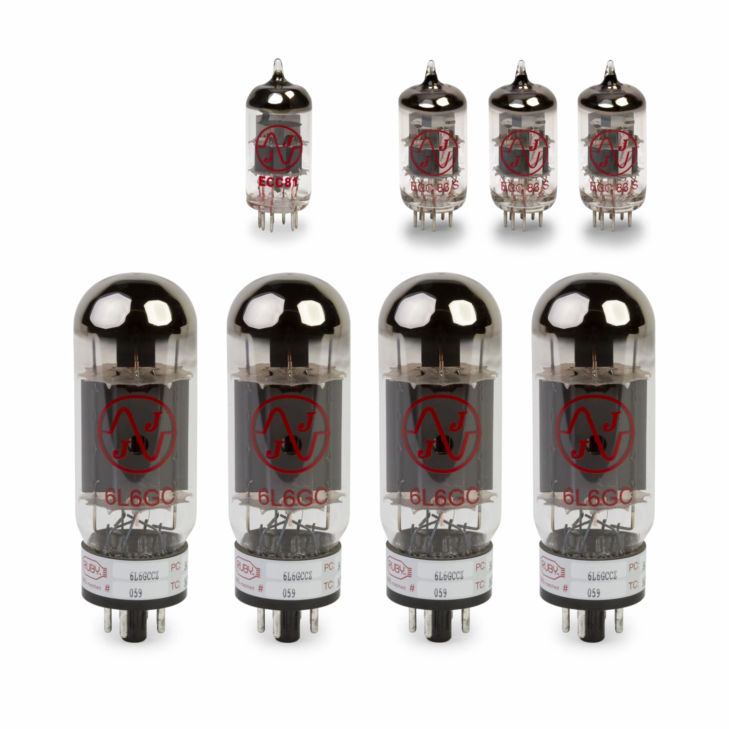 Fender Showman Tube Set With Matched Power Tubes - StewMac 1 Fender Showman Tube Set With Matched Power Tubes - StewMac