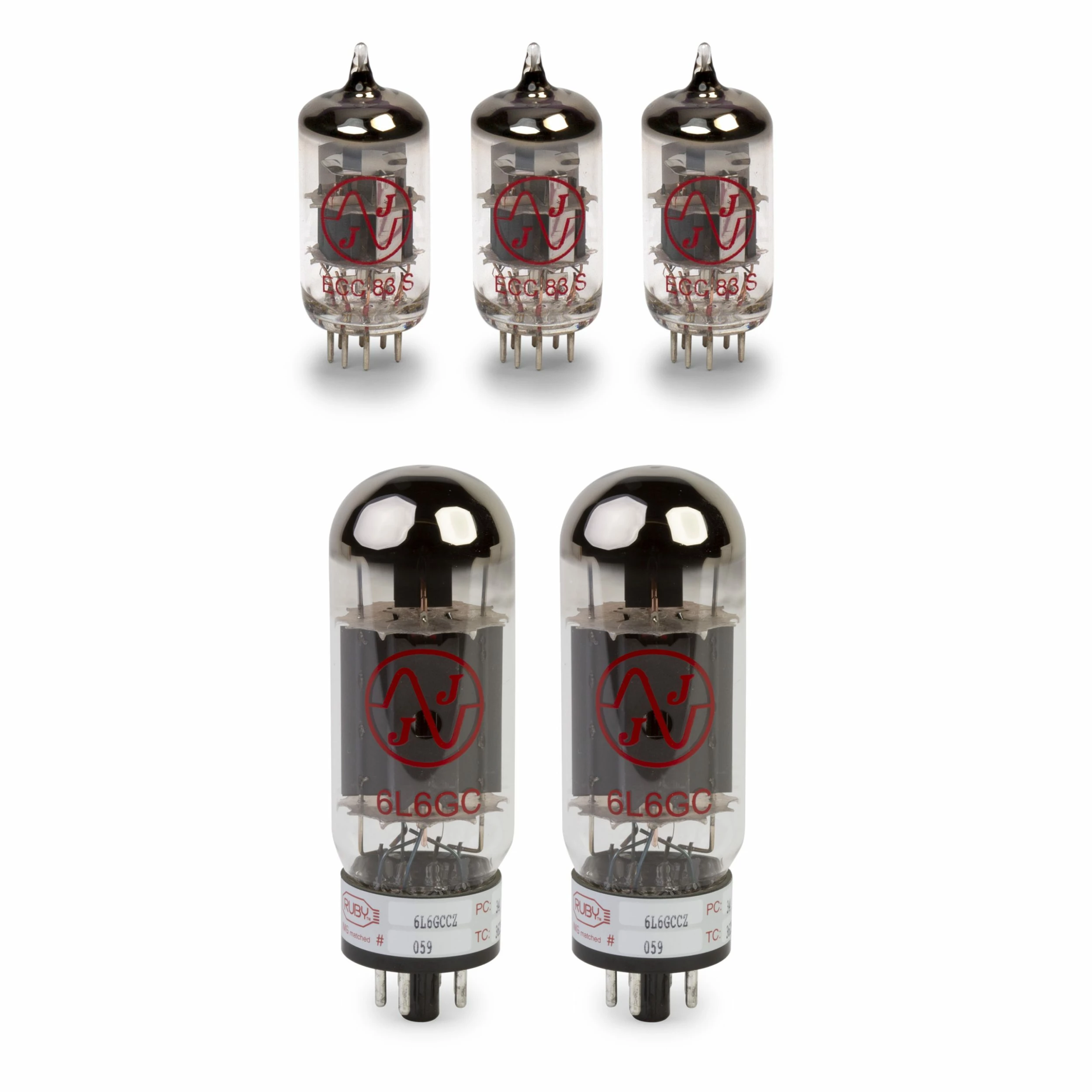 Fender Hot Rod DeVille Tube Set With Matched Power Tubes - StewMac 1 Fender Hot Rod DeVille Tube Set With Matched Power Tubes - StewMac
