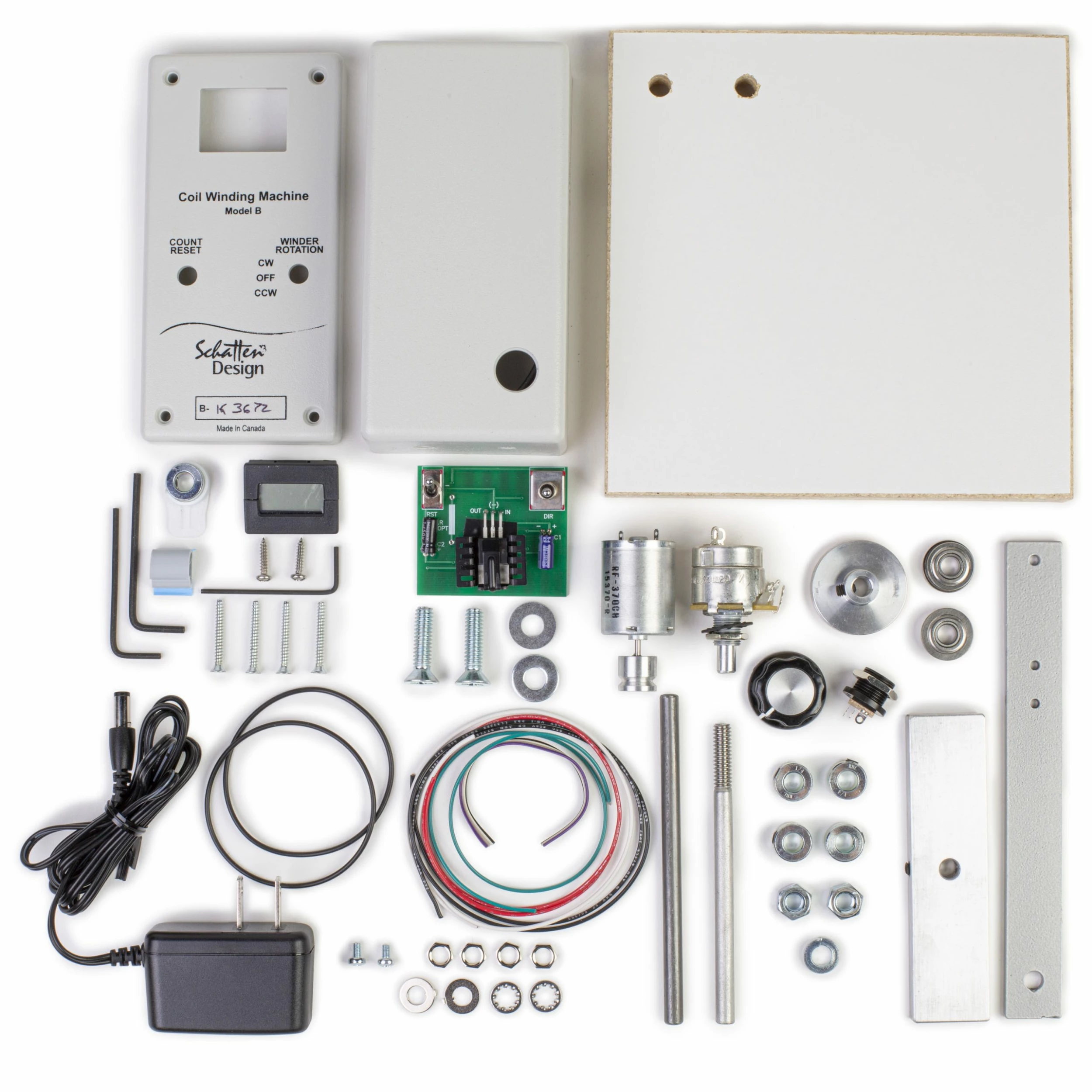 Build-Your-Own Pickup Winder, 110-volt - StewMac 2 Build-Your-Own Pickup Winder, 110-volt - StewMac - Image 2