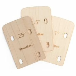 StewMac Neck Shims For Bass - StewMac -Strings + Accessories Shop 2131 4 shapedset 3000