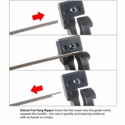 StewMac Deluxe Fret Tang Nipper - StewMac -Strings + Accessories Shop 2257 4 nipper sequence 3000