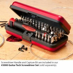 Guitar Tech Screwdriver Set Replacement Parts - StewMac -Strings + Accessories Shop 3011 4 set