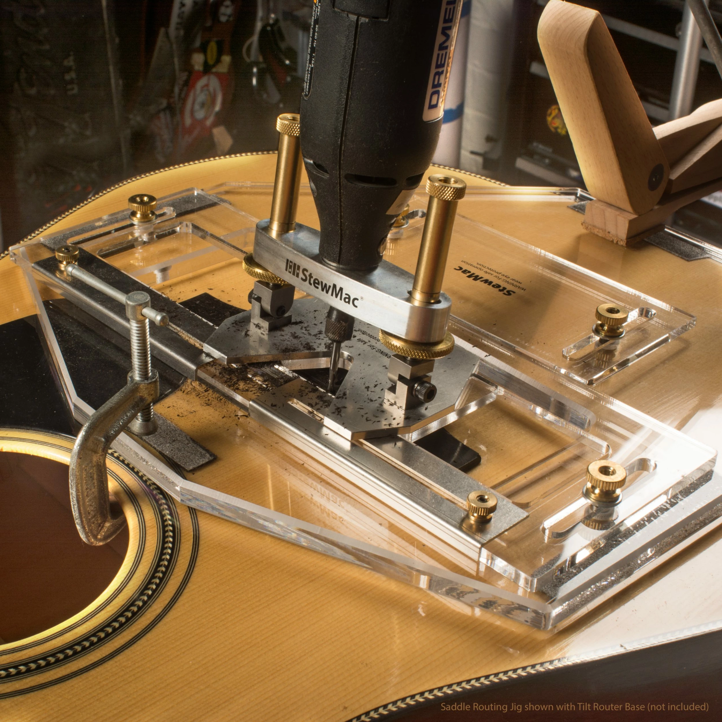 Saddle Routing Jig - StewMac 3 Saddle Routing Jig - StewMac - Image 3