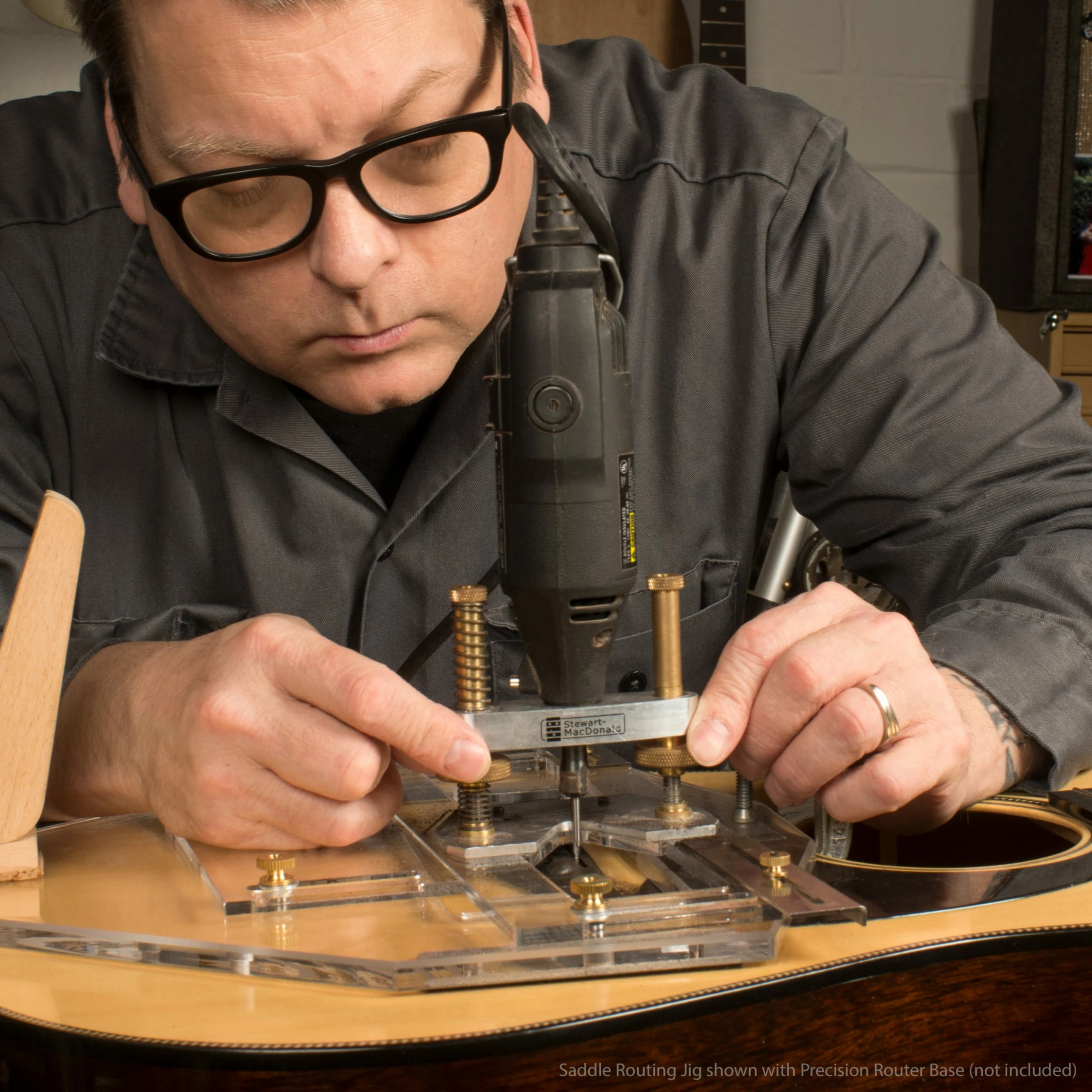 Saddle Routing Jig - StewMac 5 Saddle Routing Jig - StewMac - Image 5