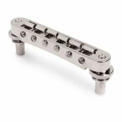 Nashville Tune-o-matic Bridge - StewMac -Strings + Accessories Shop 4502 3 n nickel on white 2300px