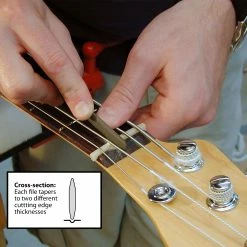 Double-edge Nut Files - StewMac -Strings + Accessories Shop 4541 3 nutfiling 2700