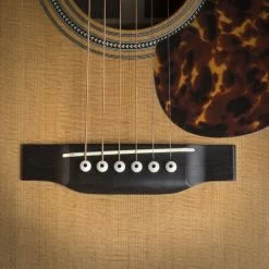 Pre-War Guitar Belly Bridge, Ebony - StewMac -Strings + Accessories Shop 4938 3 3000
