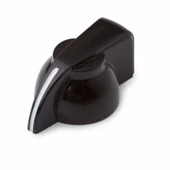 Chickenhead Knob With Set Screw, Black - StewMac