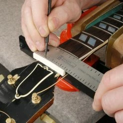 Nut + Saddle Making Tool Set - StewMac -Strings + Accessories Shop 5350 4 in20use20new20ruler203000