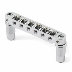 TonePros TPFR Tune-o-matic Bridge With Roller Saddles - StewMac