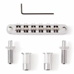 TonePros TPFR Tune-o-matic Bridge With Roller Saddles - StewMac -Strings + Accessories Shop 5531 6 3000