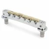 TonePros NVR2G Nashville Tune-o-matic Bridge With G Formula Saddles - StewMac