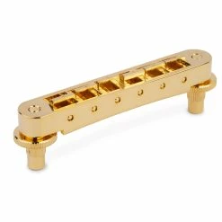 TonePros TP6A Aluminum Tune-o-matic Bridge With Bell Brass Saddles - StewMac -Strings + Accessories Shop 5544 4 g 3000