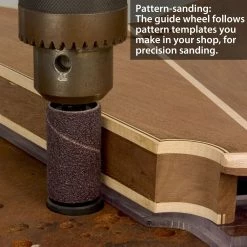 Robo-Sander Flush Trim Sander - StewMac -Strings + Accessories Shop 5662 3 inuse 2000