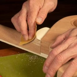 3M Gold Fre-Cut Sandpaper - StewMac -Strings + Accessories Shop 5906