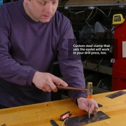 Eyelet Setting Tool And Bit - StewMac -Strings + Accessories Shop 5976 3 in use 1800px