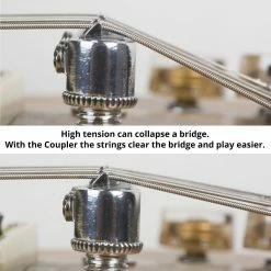 Coupler Tailpiece Locking System - StewMac -Strings + Accessories Shop 6053 3 comparison 3000