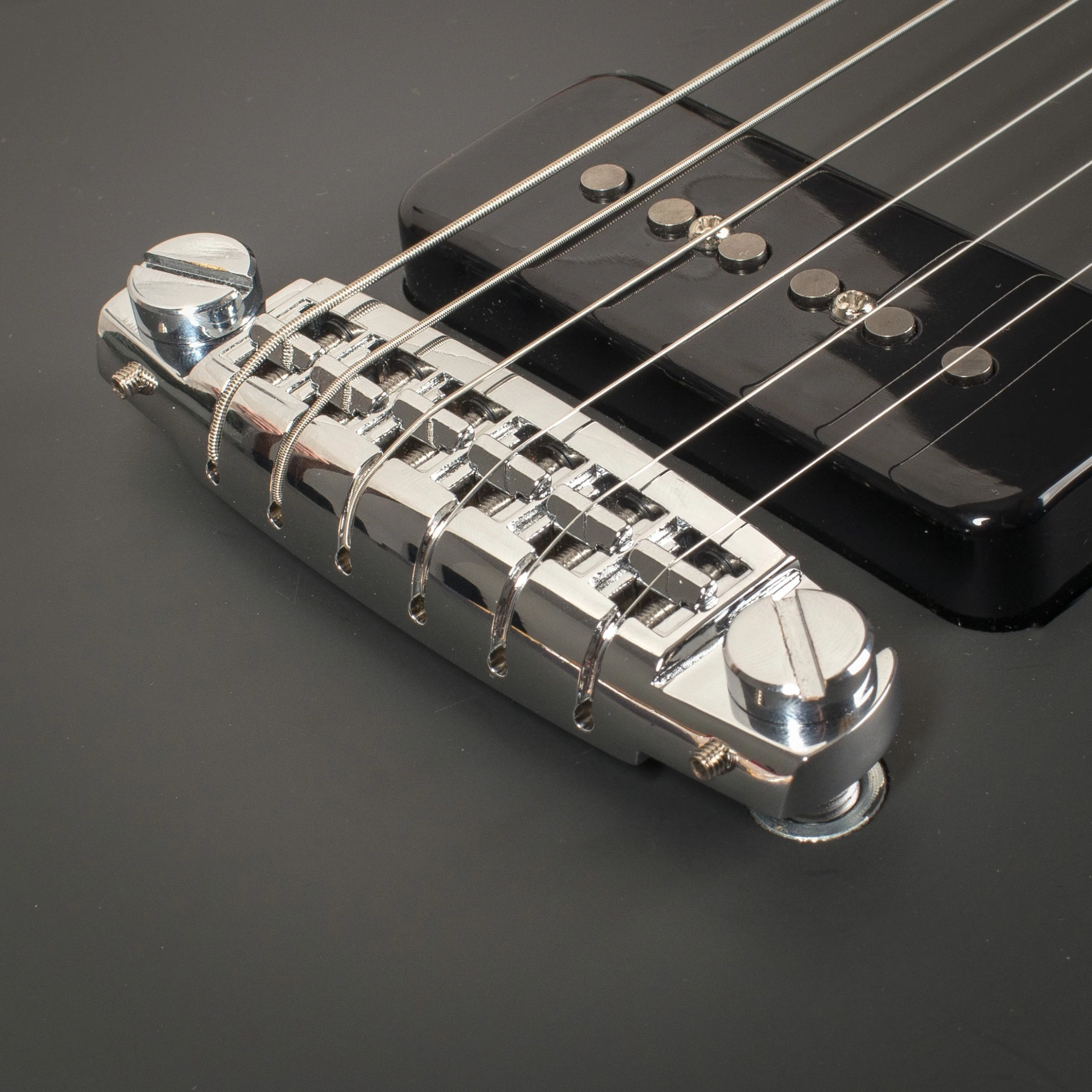 Golden Age Low-profile Wraparound Bridge With Standard Studs - StewMac 3 Golden Age Low-profile Wraparound Bridge With Standard Studs - StewMac - Image 3