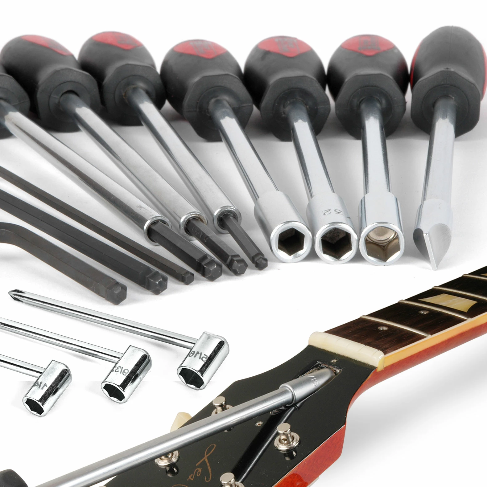 Truss Rod Wrench Set - StewMac 1 Truss Rod Wrench Set - StewMac