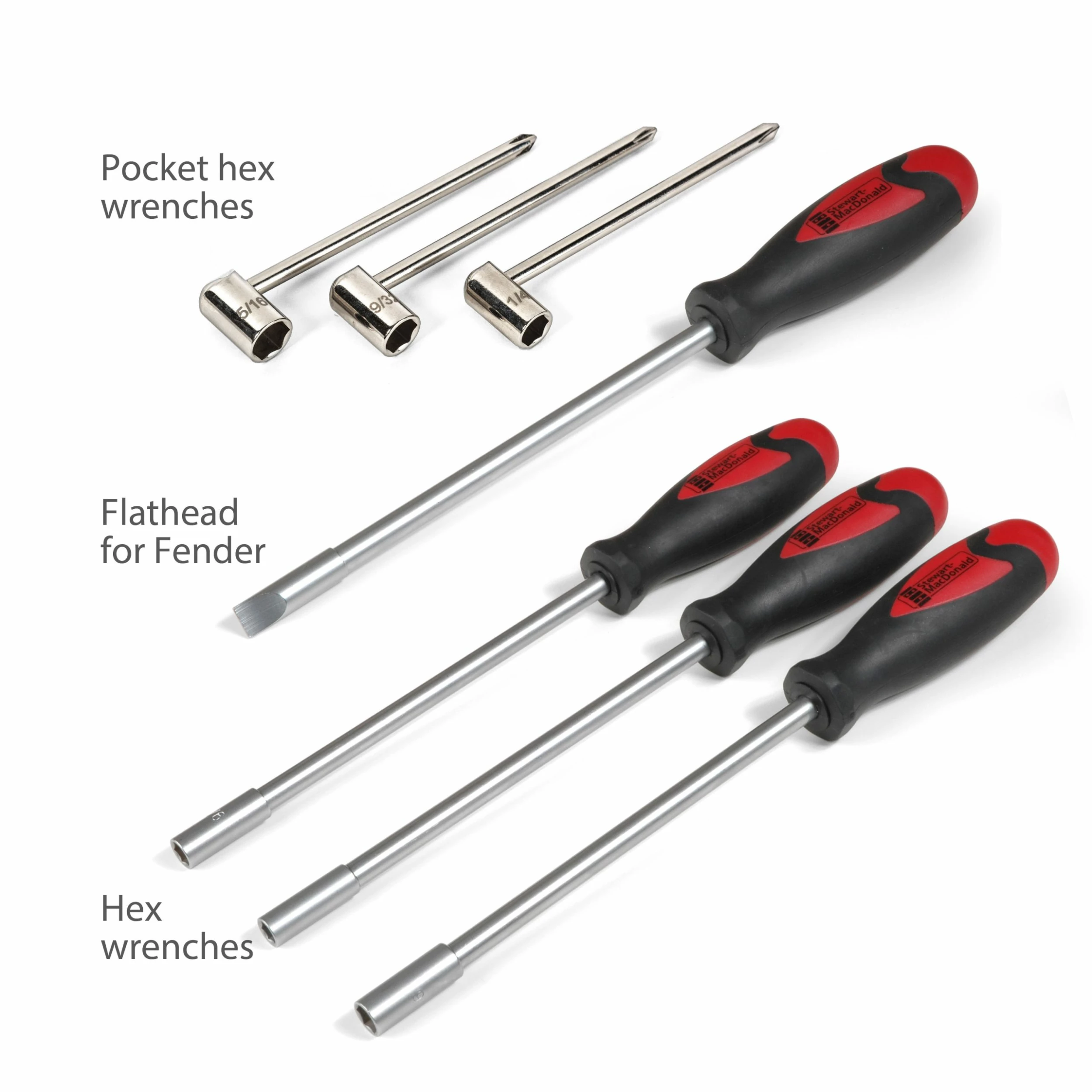 Truss Rod Wrench Set - StewMac 3 Truss Rod Wrench Set - StewMac - Image 3