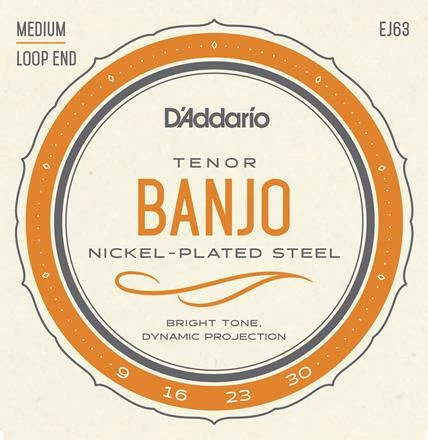 D'Addario Nickel Plated Tenor Banjo Strings - StewMac 1 D'Addario Nickel Plated Tenor Banjo Strings - StewMac