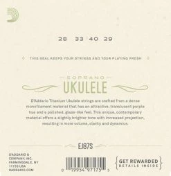 Strings + Accessories Shop -Strings + Accessories Shop daddario titanium ukulele strings 51118