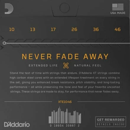 D'Addario XT Nickel Wound Electric Guitar Strings - StewMac 2 D'Addario XT Nickel Wound Electric Guitar Strings - StewMac - Image 2