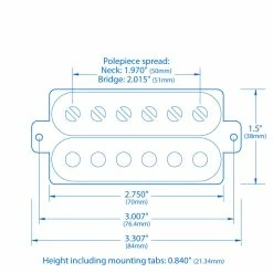 StewMac Overwound Humbucker Pickups - StewMac 9 StewMac Overwound Humbucker Pickups - StewMac -Strings + Accessories Shop m004071 specs