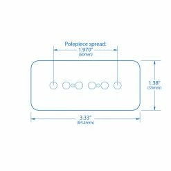 StewMac Modern Soapbar P-90 Pickups - StewMac 7 StewMac Modern Soapbar P-90 Pickups - StewMac -Strings + Accessories Shop m004074 specs