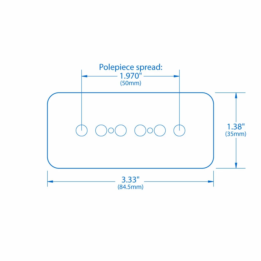 StewMac Modern Soapbar P-90 Pickups - StewMac 4 StewMac Modern Soapbar P-90 Pickups - StewMac - Image 4